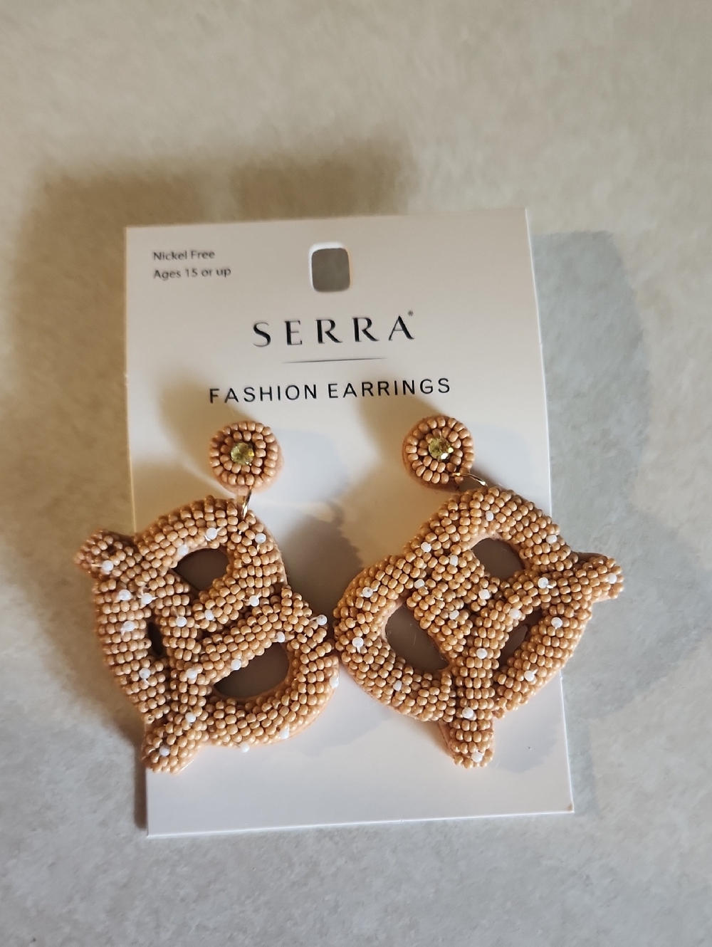 PRETZEL Fashion Earrings, Perfect For German Fest or Oktoberfest